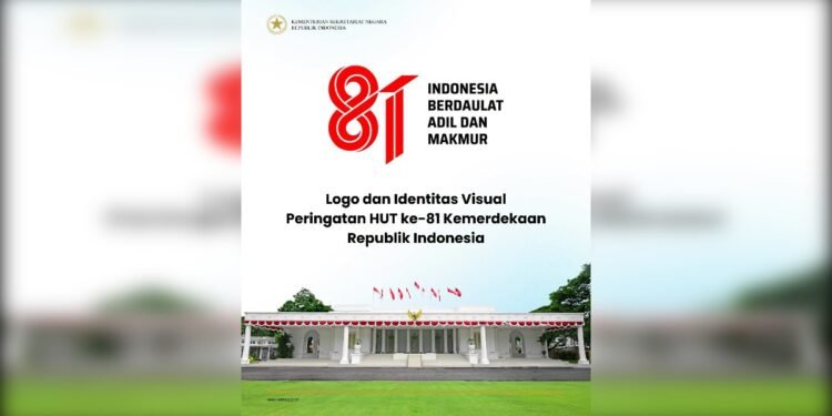 Resmi Ditutup, Kemensetneg Umumkan Logo HUT ke-81 Kemerdekaan RI Karya Desainer Asal Padang