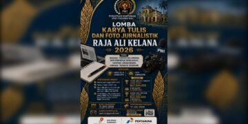 Penutupan Lomba Karya Tulis dan Foto Jurnalistik Raja Ali Kelana 2026 Tinggal Beberapa Hari Lagi