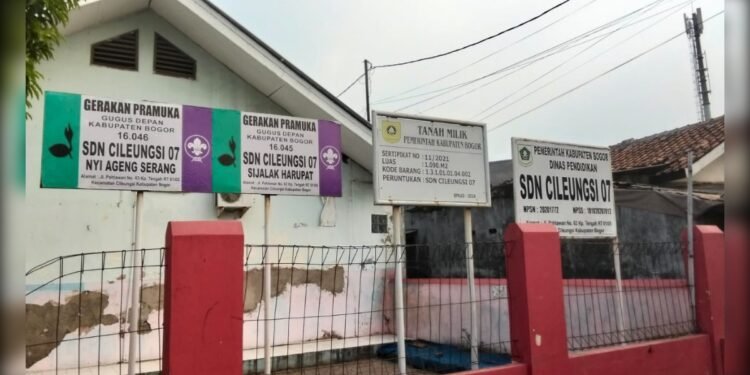 Kondisi Memprihatinkan, SDN 07 Cileungsi Dijadwalkan Renovasi pada Agustus Mendatang