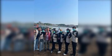 RMPN Berpartisipasi dalam Gerakan Bersih Sungai Musi, Gaungkan Kepedulian Lingkungan