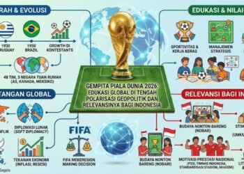 Gempita Piala Dunia 2026: Edukasi Global di Tengah Polarisasi Geopolitik dan Relevansinya bagi Indonesia