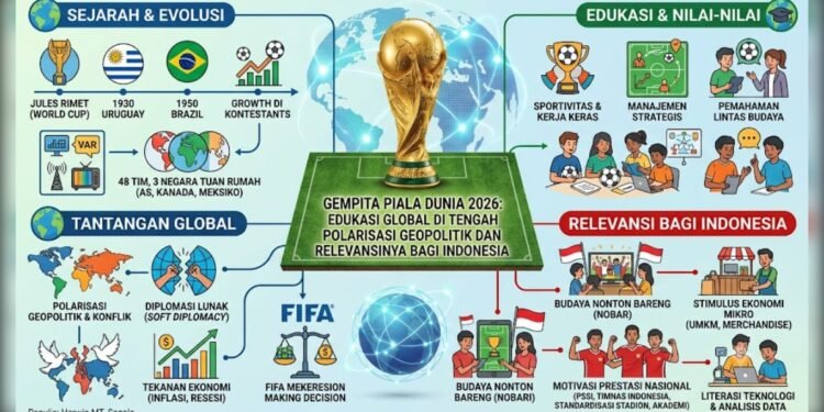 world cup_UtusanRakyat - Utusan Rakyat Gempita Piala Dunia 2026: Edukasi Global di Tengah Polarisasi Geopolitik dan Relevansinya bagi Indonesia