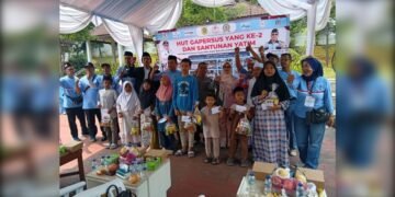 Peringatan Harlah Ke-41 Bupati Bogor Rudy Susmanto dan Harlah Ke-2 Gapersus Diwarnai Senam Bersama hingga Santunan Yatim