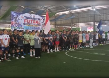 Semarak Turnamen Futsal RTMM-SPSI Sumsel: 22 Tim Perebutkan Piala Bergengsi