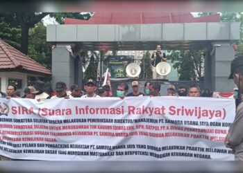 sira sumsel_UtusanRakyat - Utusan Rakyat SIRA Meminta Pemprov Sumsel Mengambil Tindakan Tegas