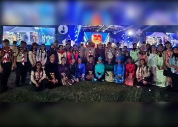 tari dana dana momosad_UtusanRakyat - Utusan Rakyat Tari Dana-dana Momosad Kwarcab Kota Kotamobagu, Wakili Kwarda Sulut di Pentas Seni Jamnas Jakarta