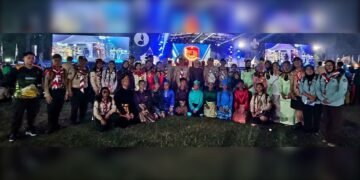 tari dana dana momosad_UtusanRakyat - Utusan Rakyat Tari Dana-dana Momosad Kwarcab Kota Kotamobagu, Wakili Kwarda Sulut di Pentas Seni Jamnas Jakarta