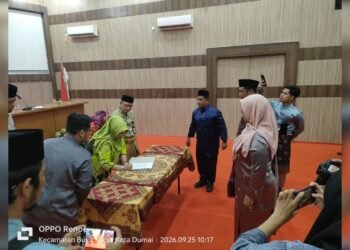 Satuan Pendidikan di Dumai Tandatangani Pakta Integritas Revitalisasi
