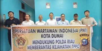 PWI Dumai Siap Bersinergi dengan Polda Riau Berantas TPPO