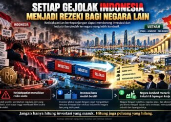 GEJOLAK INDONESIA, REZEKI BAGI NEGARA LAIN