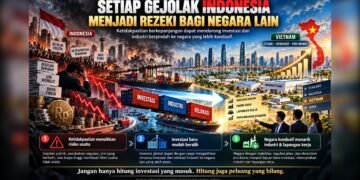 GEJOLAK INDONESIA, REZEKI BAGI NEGARA LAIN