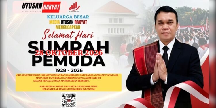Sumpah Pemuda, Pers Digital, dan Benteng Wawasan Kebangsaan: Catatan Refleksi Pimpinan Redaksi Utusan Rakyat