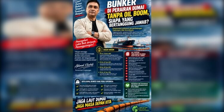 Aktivitas Bunker di Perairan Tanpa Kesiapan Oil Boom