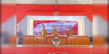Bupati Minahasa Selatan, Franky Donny Wongkar, S.H., Serahkan SK Perpanjangan Pengangkatan PPPK Tahun 2026