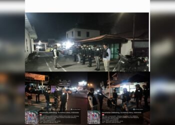 Cegah Begal dan Premanisme, Sat Reskrim Polres Dairi Gencarkan Patroli pada Malam Hari