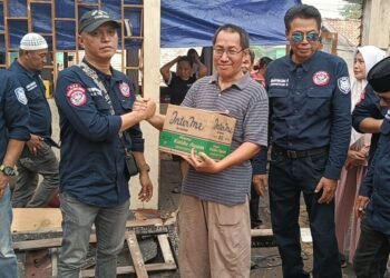 Giat Sosial DPP Solidaritas Serigala Indonesia Terhadap Warga Musibah Kebakaran