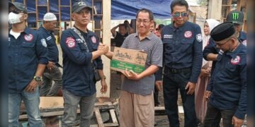 Giat Sosial DPP Solidaritas Serigala Indonesia Terhadap Warga Musibah Kebakaran