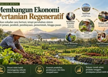 Membangun Ekonomi Pertanian Regeneratif: Ketika Petani Tidak Lagi Dibiarkan Menanggung Risiko Sendiri