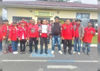 Merasa Nama Baik Pribadi dan Organisasi Dicemarkan, Ketua PBB Dairi Erto Tobing Melapor ke Polisi