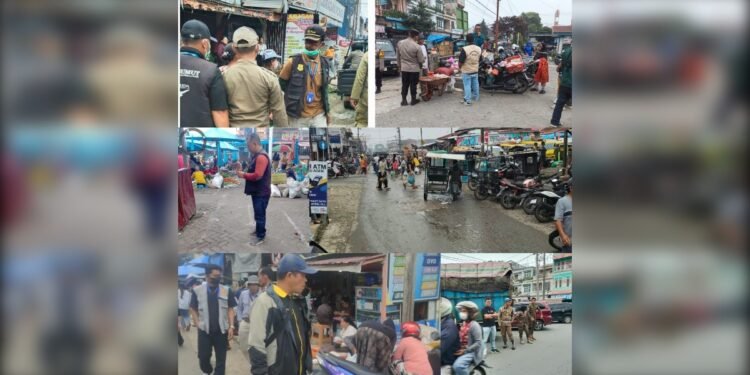 Penertiban Pasar Induk Sidikalang Berlanjut, PD Pasar dan Tim Gabungan Konsisten Jaga Ketertiban