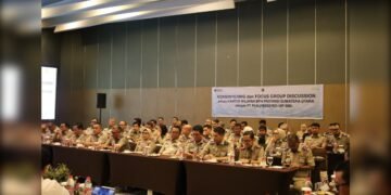 Perkuat Kepastian Hukum Aset Negara, Kepala Kantor Pertanahan Dairi Ikuti FGD Sertifikasi HGB Bersama PLN