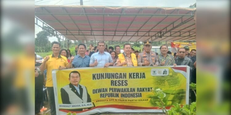 Reses di Karo, Mangihut Sinaga Ajak Masyarakat Bersinergi Berantas Narkoba