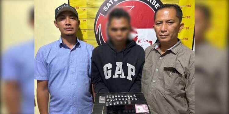 Simpan Sabu di Batang Pohon, Sopir di Tigalingga Diringkus Polres Dairi