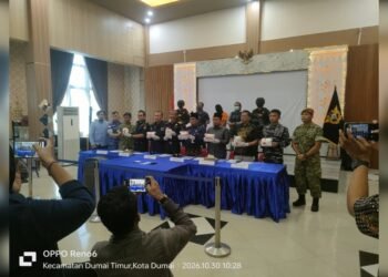 Sinergi BNNK dan Bea Cukai Dumai Gagalkan Penyelundupan 5,3 Kg Sabu dari Malaysia