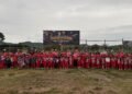 Belajar di Markas TNI, 200 Siswa TK Pembina Sidikalang Ikuti Kunjungan Edukasi dan Outbound di Yonif TP 908/Pertaki