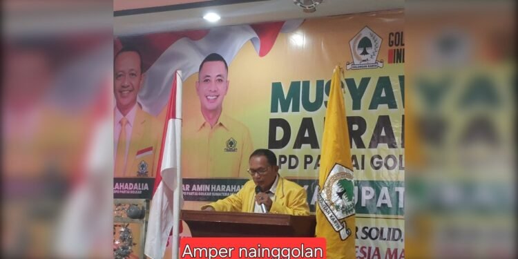 Tak Hadir di Musda X Golkar Dairi, Anggota Fraksi Disayangkan Panitia