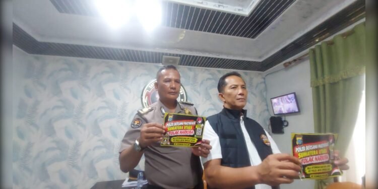 Ungkap 8 Kasus Narkoba: Kasat Narkoba Polres Dairi Ajak Masyarakat Bersatu Perangi Narkotika